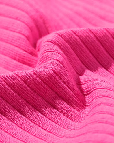 kindershirt rib roze - 30856417PINK - HEMA