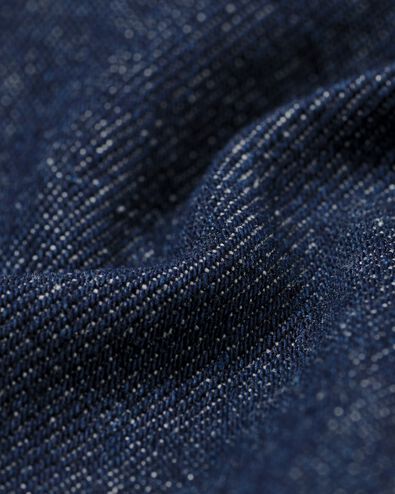 dames overslagrok Cindy denim donkerblauw donkerblauw - 36203360DARKBLUE - HEMA