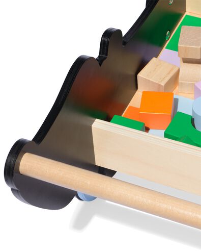 chariot de marche Takkie avec blocs de bois - 15100409 - HEMA