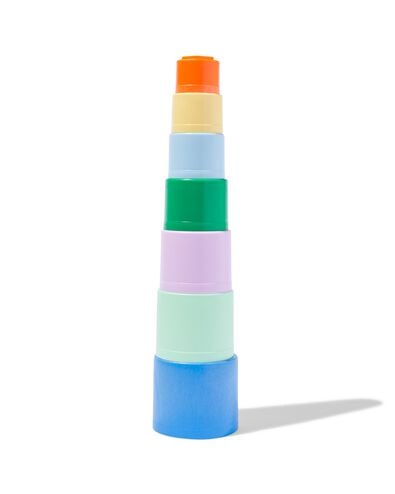 Stapelturm Bio-Kunststoff 7-teilig - 15100710 - HEMA