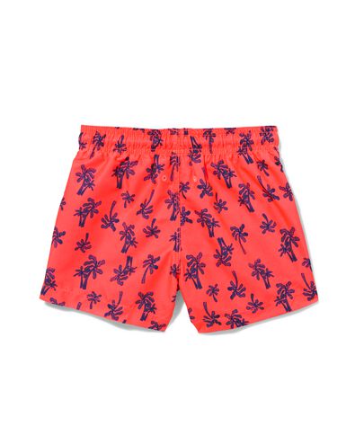 maillot de bain enfant palmiers corail corail - 1000030457 - HEMA