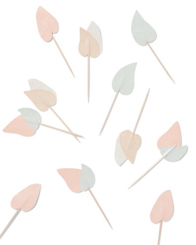 cocktailprikkers botanisch - 15 stuks  - 14250176 - HEMA