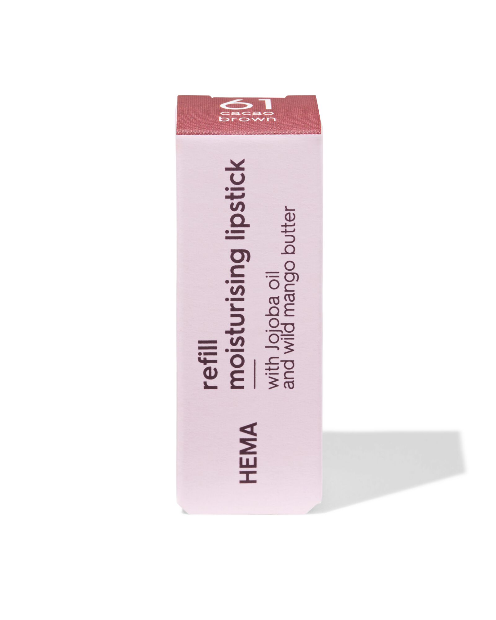 recharge rouge &agrave; l&egrave;vres hydratant 61 cacao brown - 11230461 - HEMA