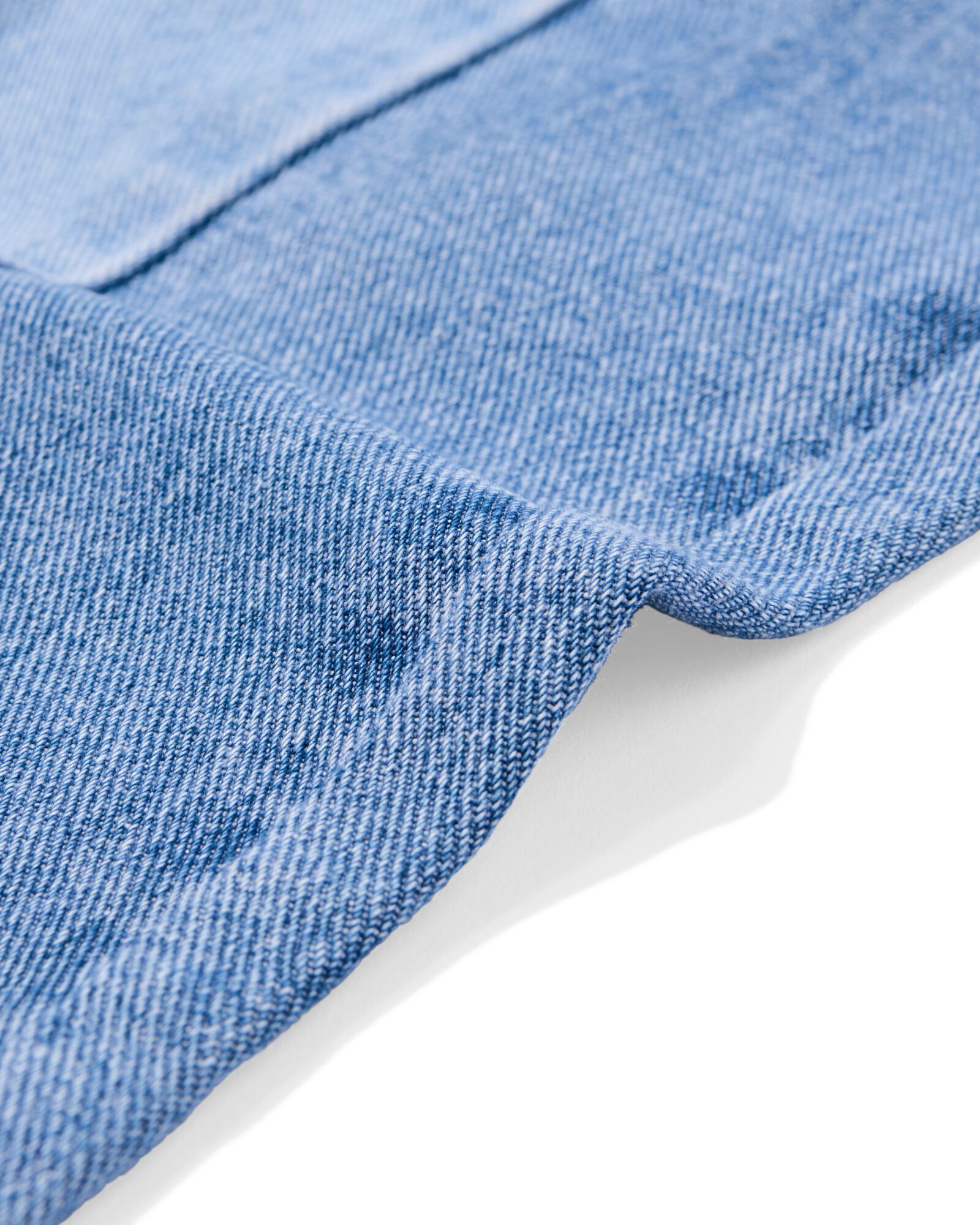 kinderjeans bootcut fit strepen lichtblauw - 30815561LIGHTBLUE - HEMA