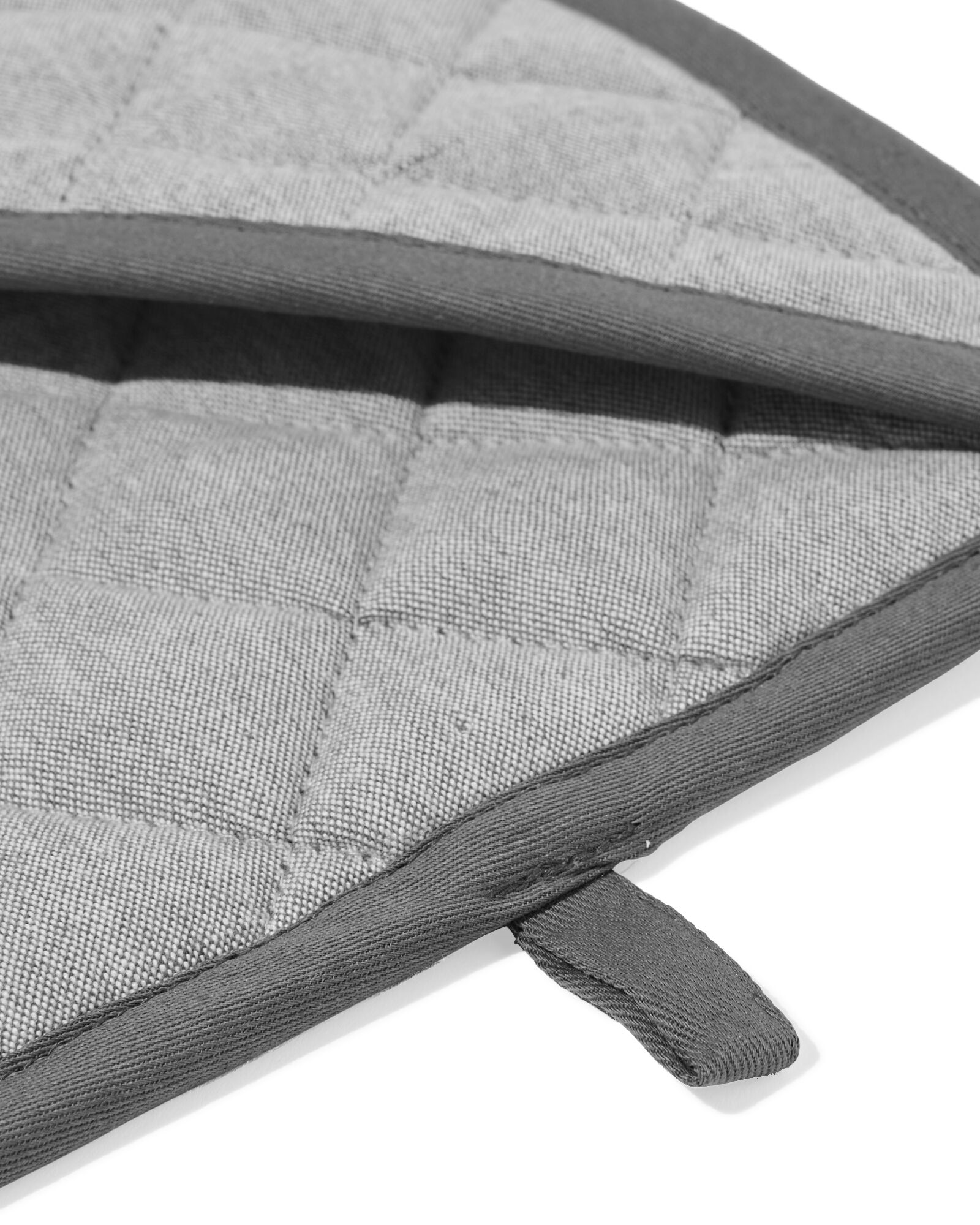 Topflappen 21 &times; 21 cm Grau - 5460004 - HEMA