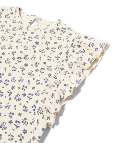 kinder t-shirt badstof ecru - 1000031409 - HEMA