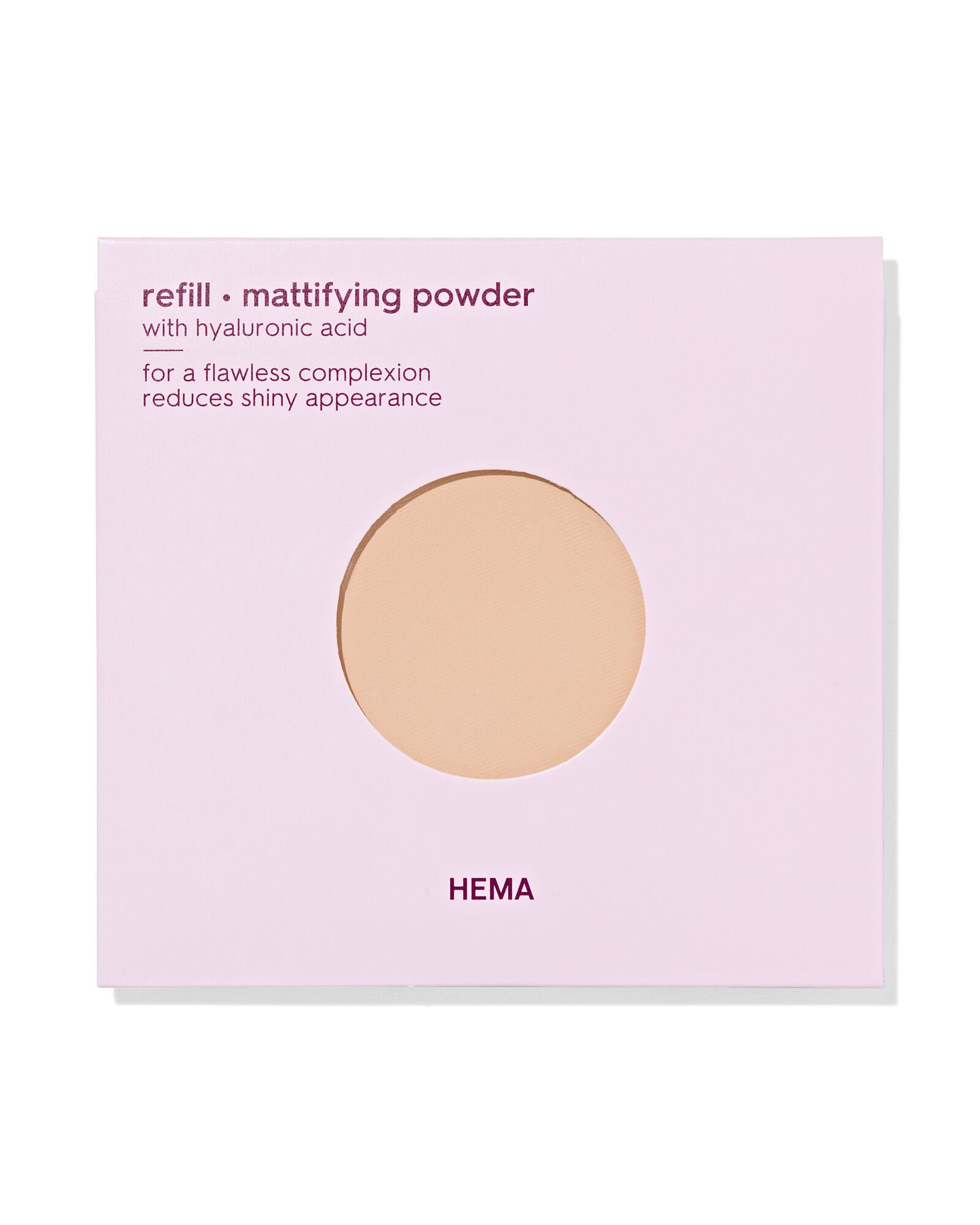 recharge poudre matifiante 18 soft sand - 11290416 - HEMA