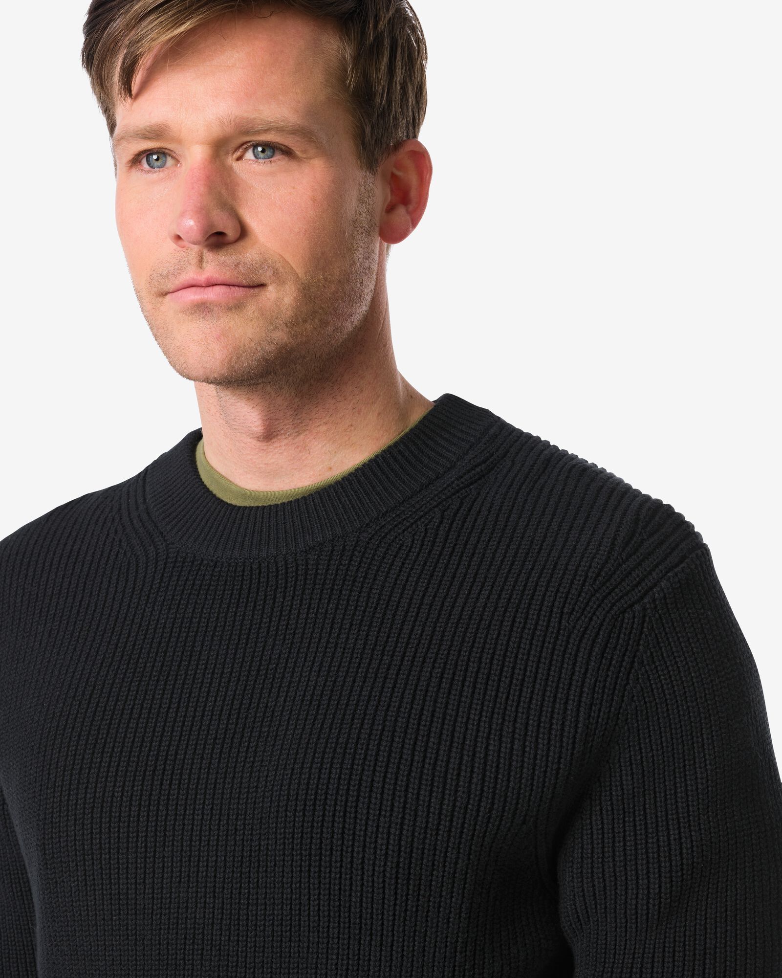 herentrui Kas zwart zwart - 2170270BLACK - HEMA