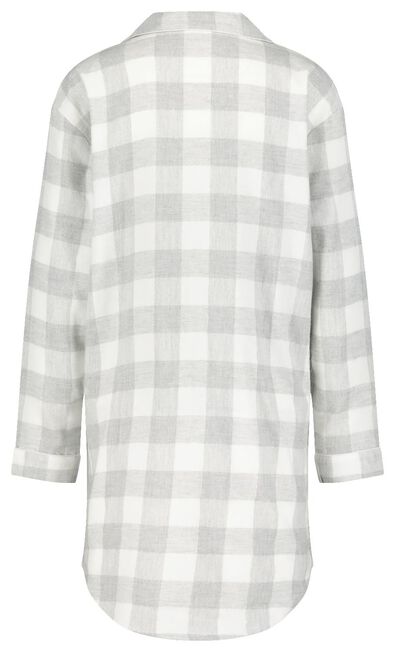 Damen-Nachthemd grau L - 23420793 - HEMA