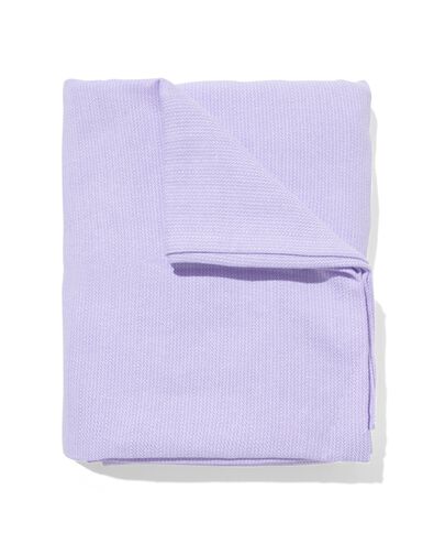 nappe coton 140x240 lilas - 5390041 - HEMA