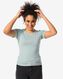 t-shirt basique femme gris XL - 36354174 - HEMA