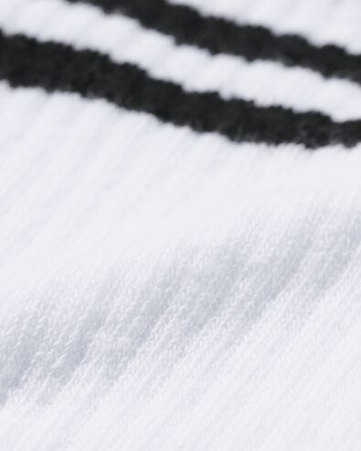 2 paires de chaussettes de sport femme 3/4 avec coton blanc blanc - 4470000WHITE - HEMA