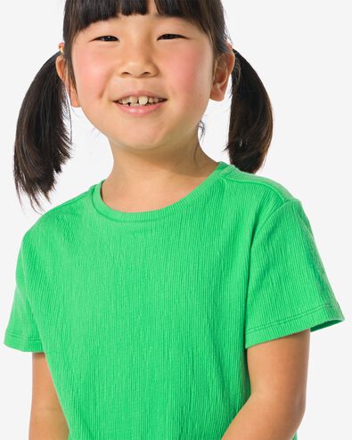 t-shirt enfant avec anneau vert 158/164 - 30841173 - HEMA