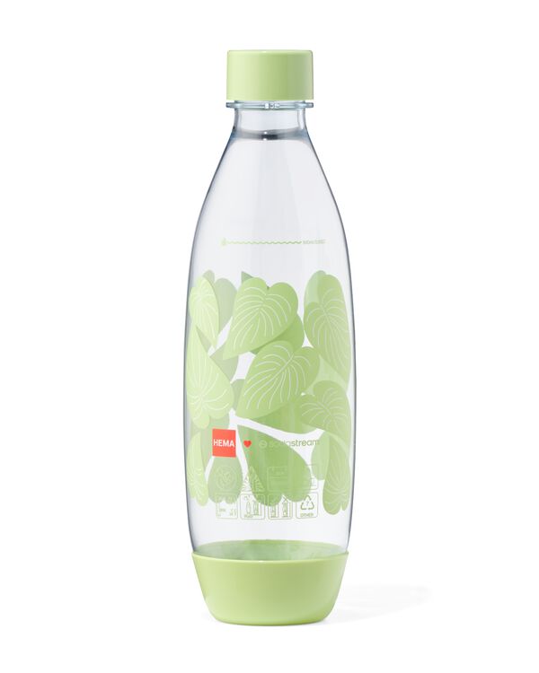 Bouteille en plastique SodaStream 1L feuilles vertes - 80405218 - HEMA