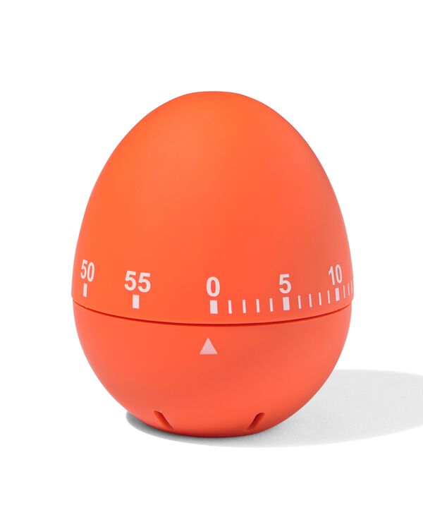 Kurzzeitwecker Ei Orange - 80840029 - HEMA
