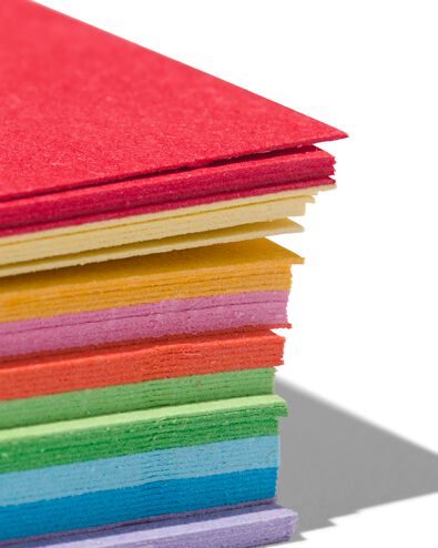 60 feuilles de carton de couleur pour activités créatives - 15910202 - HEMA