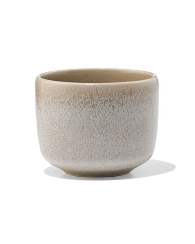 mug 240 ml Monaco &eacute;mail r&eacute;actif brun clair - 9650202 - HEMA