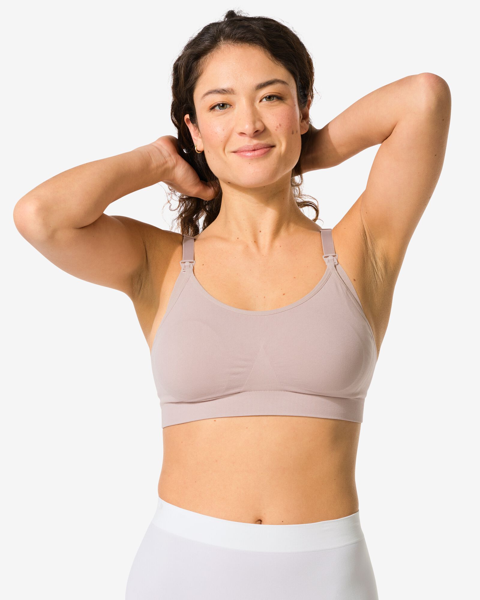 Still-BH, nahtlos, Mikrofaser beige - 1000030576 - HEMA