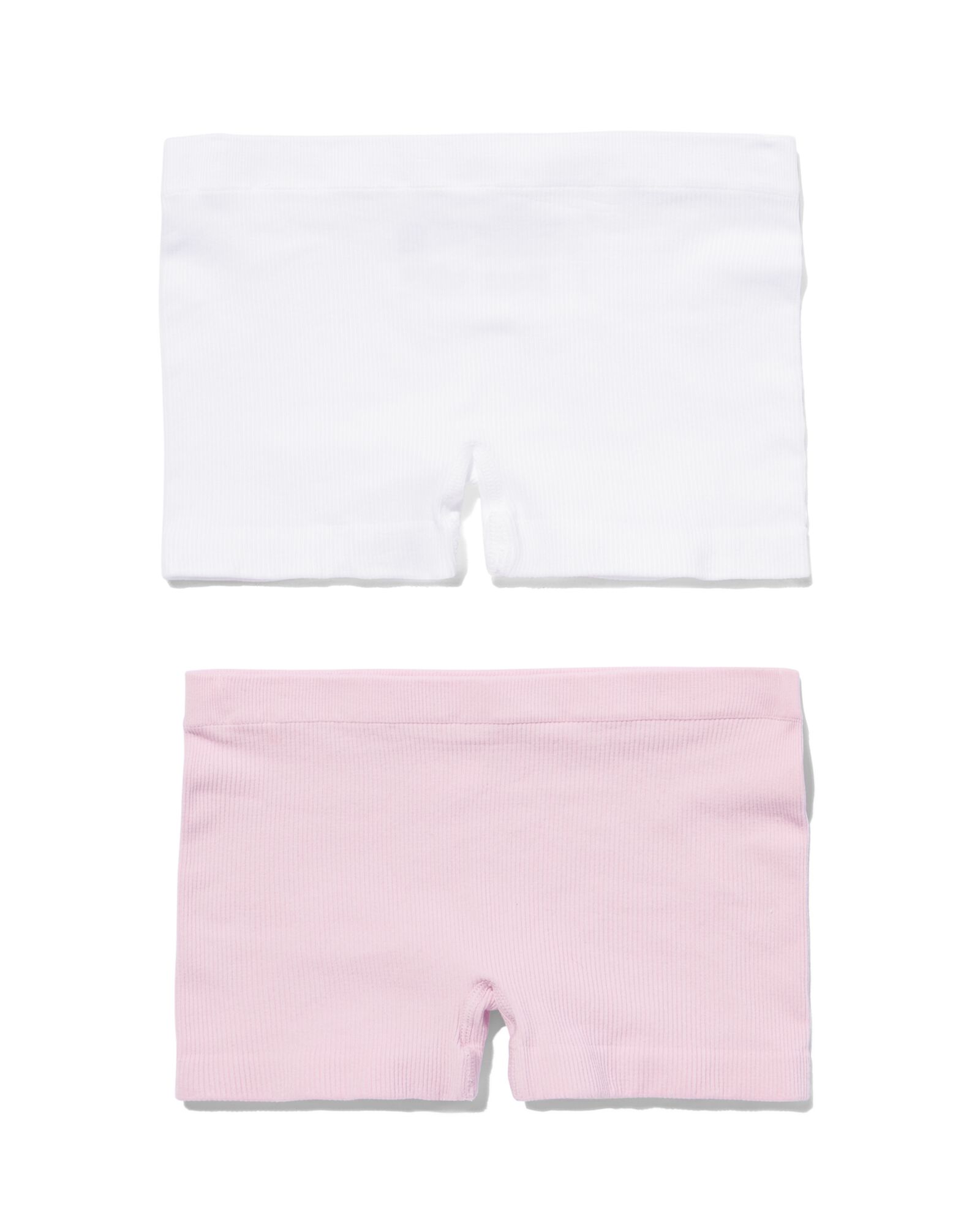 2er-Pack Kinder-Boxershorts, nahtlos, gerippt helllila helllila - 19381130LIGHTPURPLE - HEMA