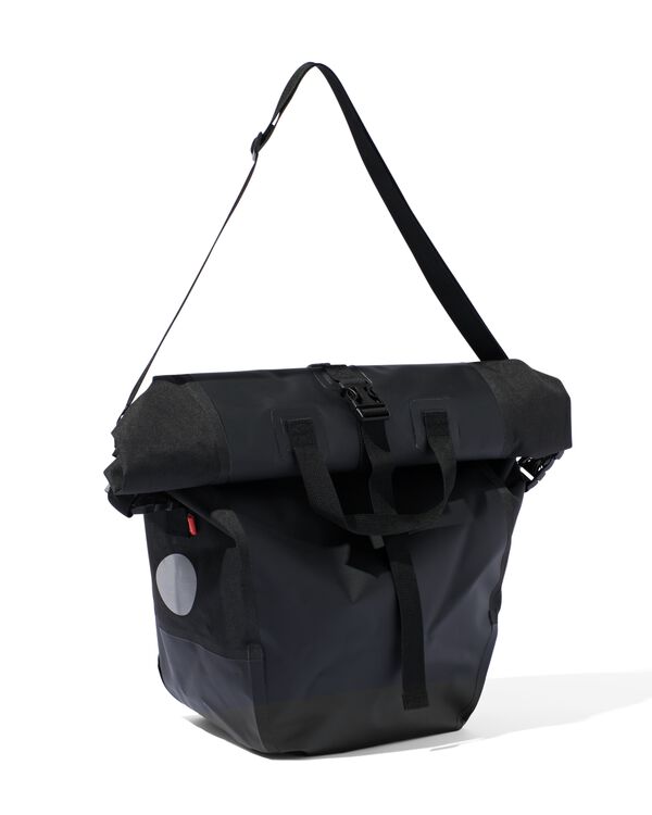 waterdichte fietstas 32L 58x33x17 zwart - 41150061 - HEMA