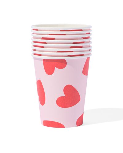Becher Herzen 8 St&uuml;ck - 14250064 - HEMA