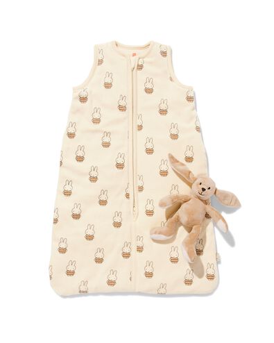 gigoteuse b&eacute;b&eacute; sans manches Miffy rembourr&eacute;e velours teckel beige - 1000032499 - HEMA