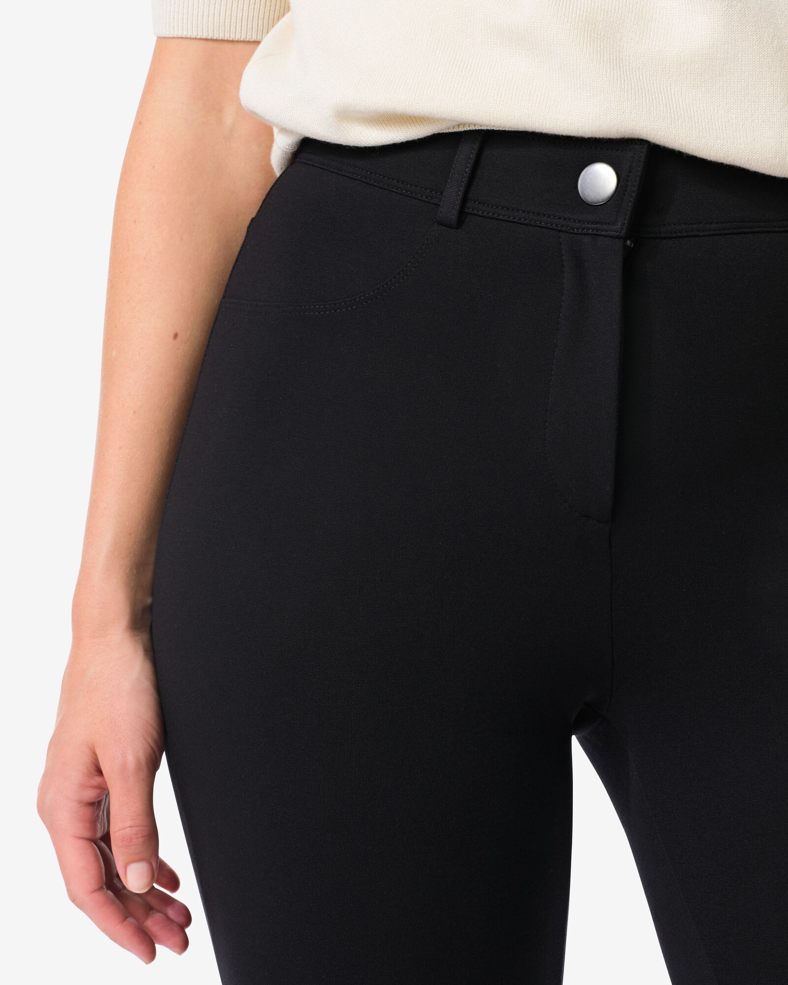 pantalon femme noir - 1000020969 - HEMA