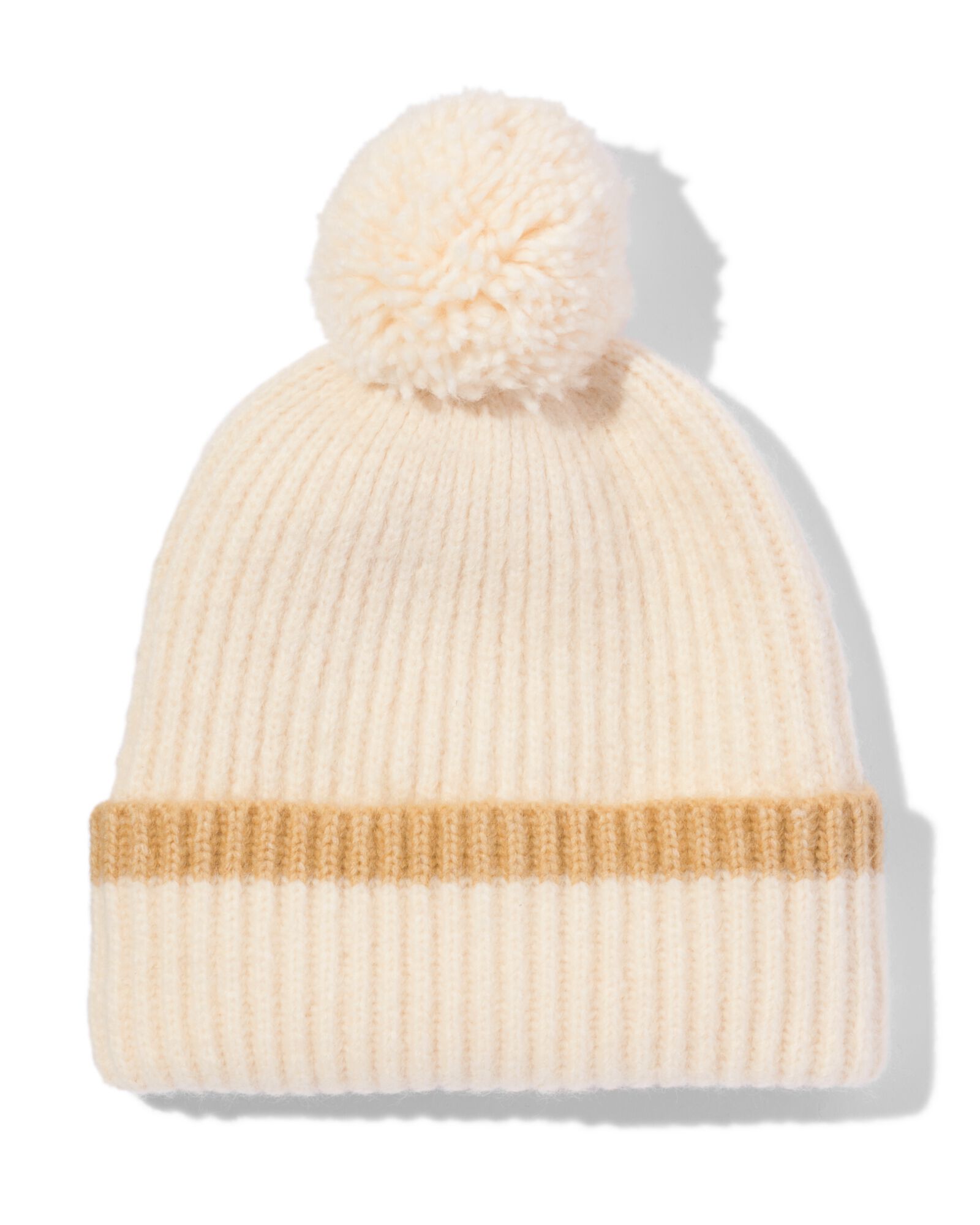 Kindermütze mit Wollanteil beige beige - 16780760BEIGE - HEMA