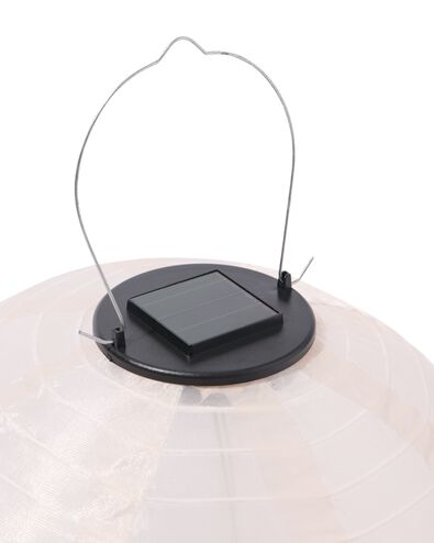 lanterne solaire 28 cm blanc - 41800255 - HEMA