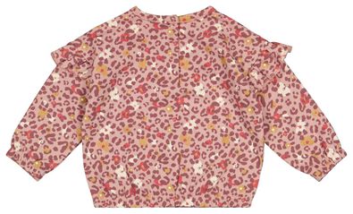 Baby-Sweatshirt, Leopard rosa - 1000026054 - HEMA