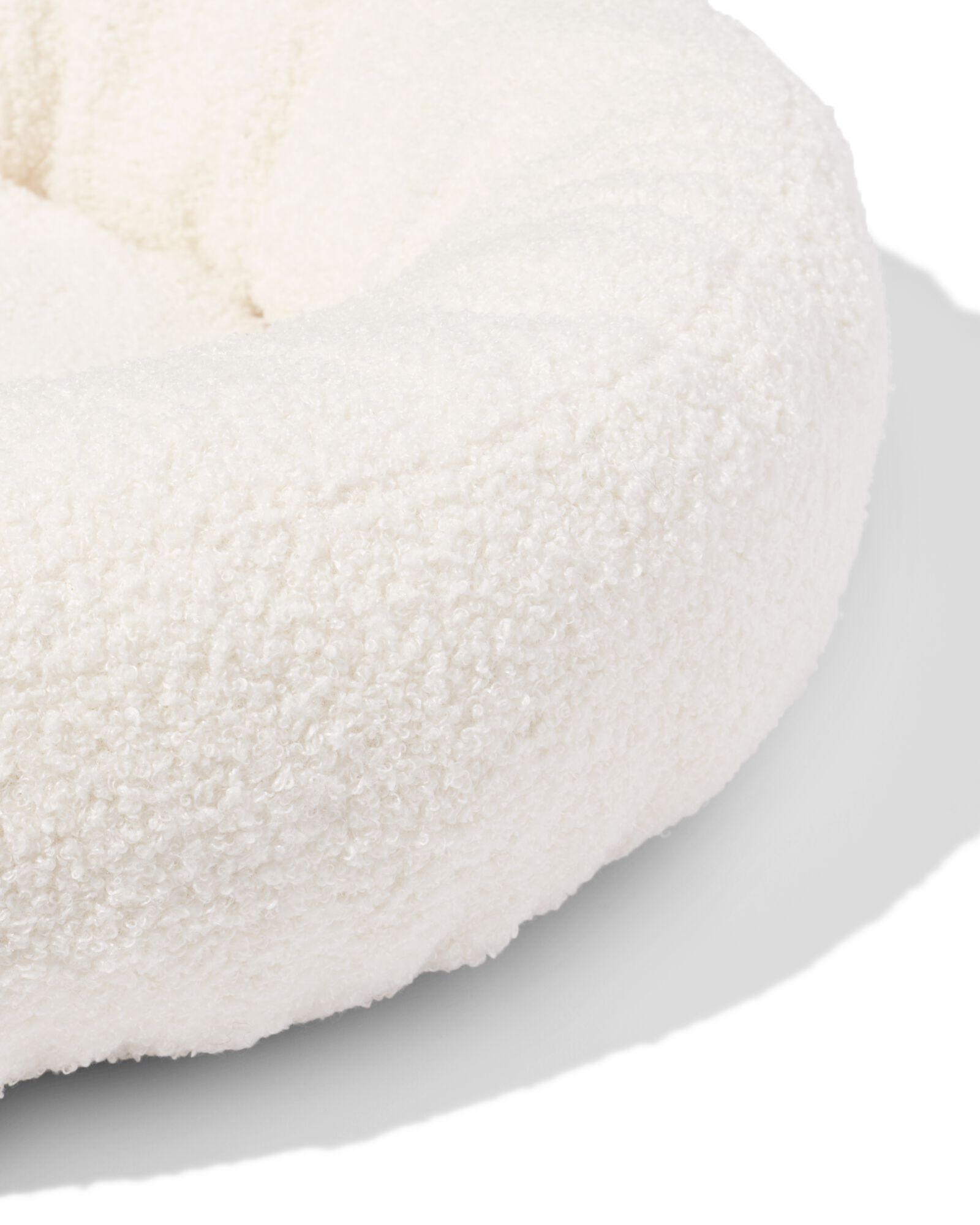 panier animalier 50x11cm donut sherpa cr&egrave;me - 61100350 - HEMA