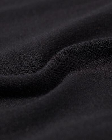 damespyjamabroek viscose zwart XL - 23430224 - HEMA