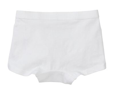 3 boxers enfant blanc 110/116 - 19370723 - HEMA