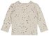 chemise portefeuille sweat nouveau-né avec bambou gris clair gris clair - 1000025532 - HEMA