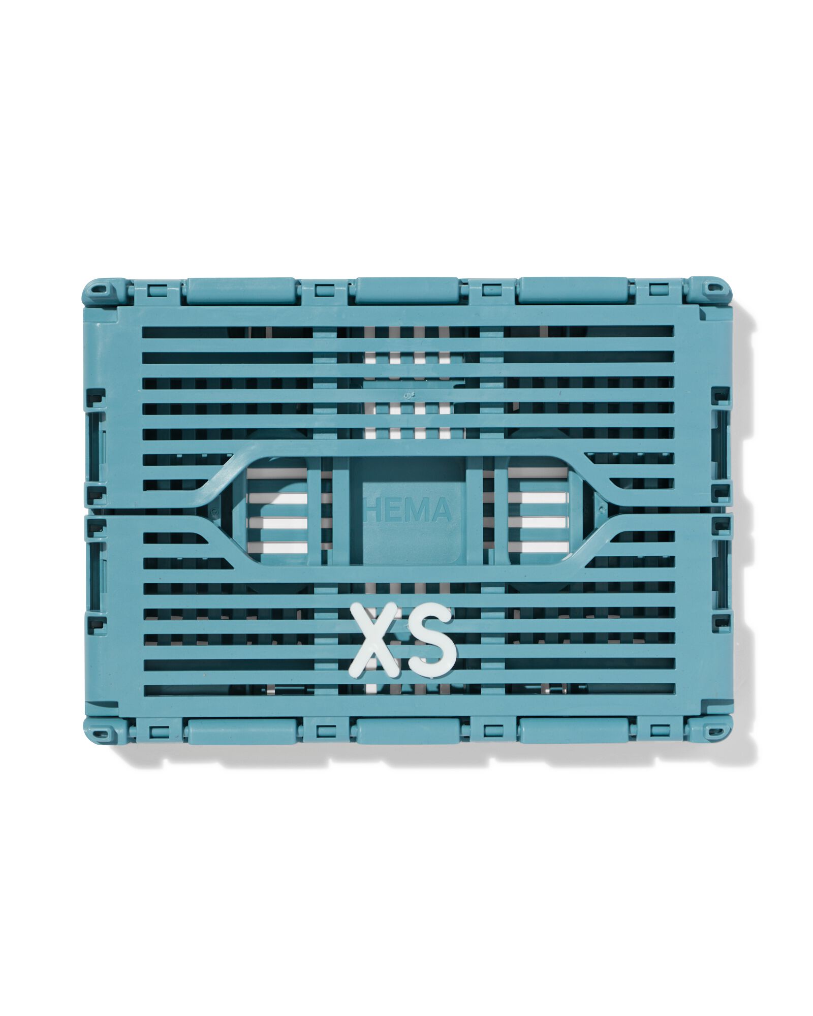 Klappbox zum Beschriften, recycelt, XS, Blau blau XS  13 x 18 x 8 - 39811080 - HEMA