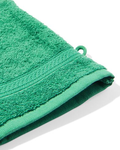 washand 16x21cm zware kwaliteit middengroen - 5282868 - HEMA