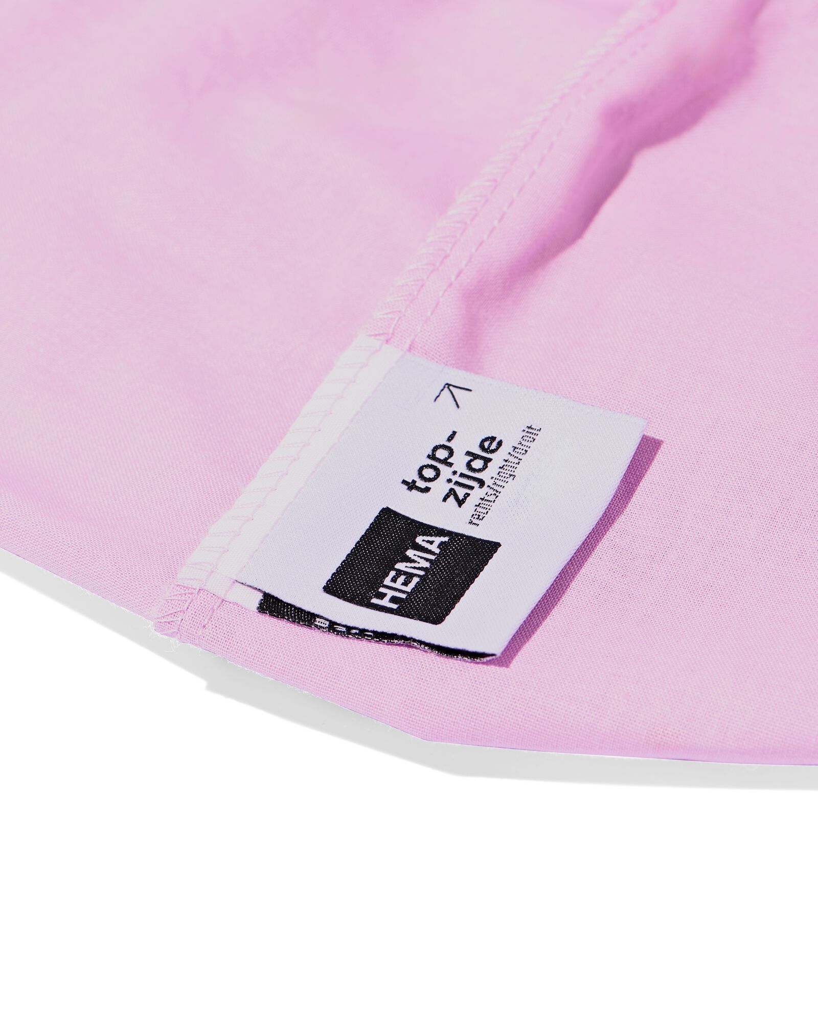 drap-housse 80x200cm coton doux lilas - 5160015 - HEMA