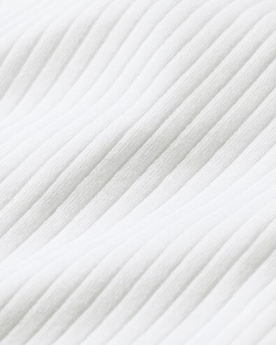 culotte hipster femme en coton blanc blanc - 21900150WHITE - HEMA