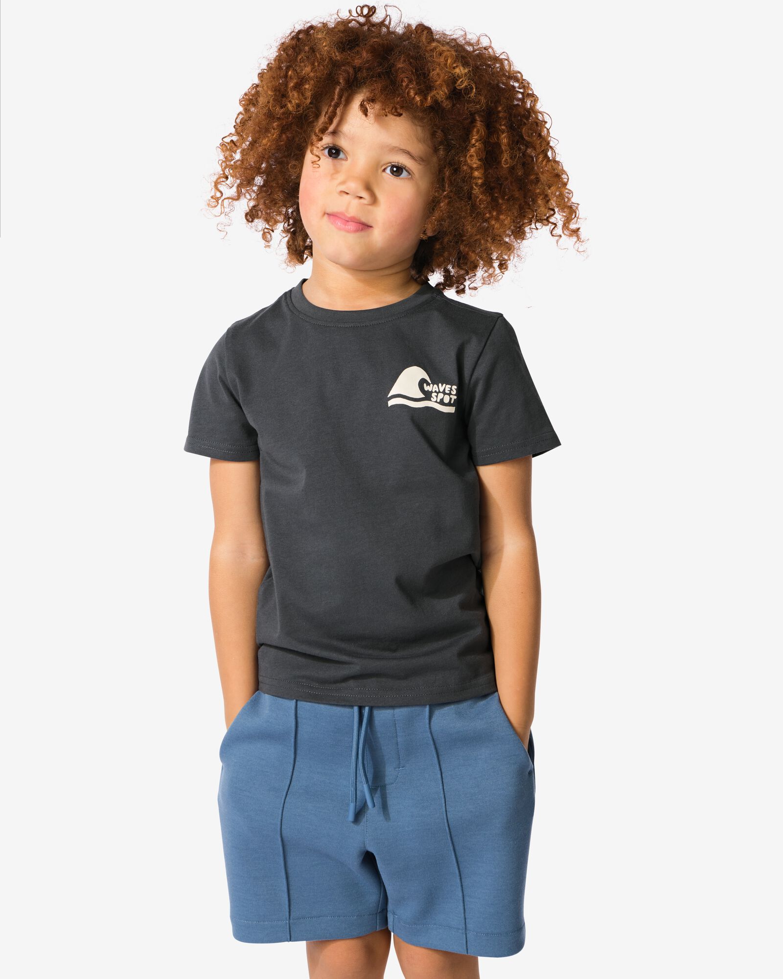 Kinder-T-Shirts &ndash; 2 St&uuml;ck ecru - 30740738ECRU - HEMA