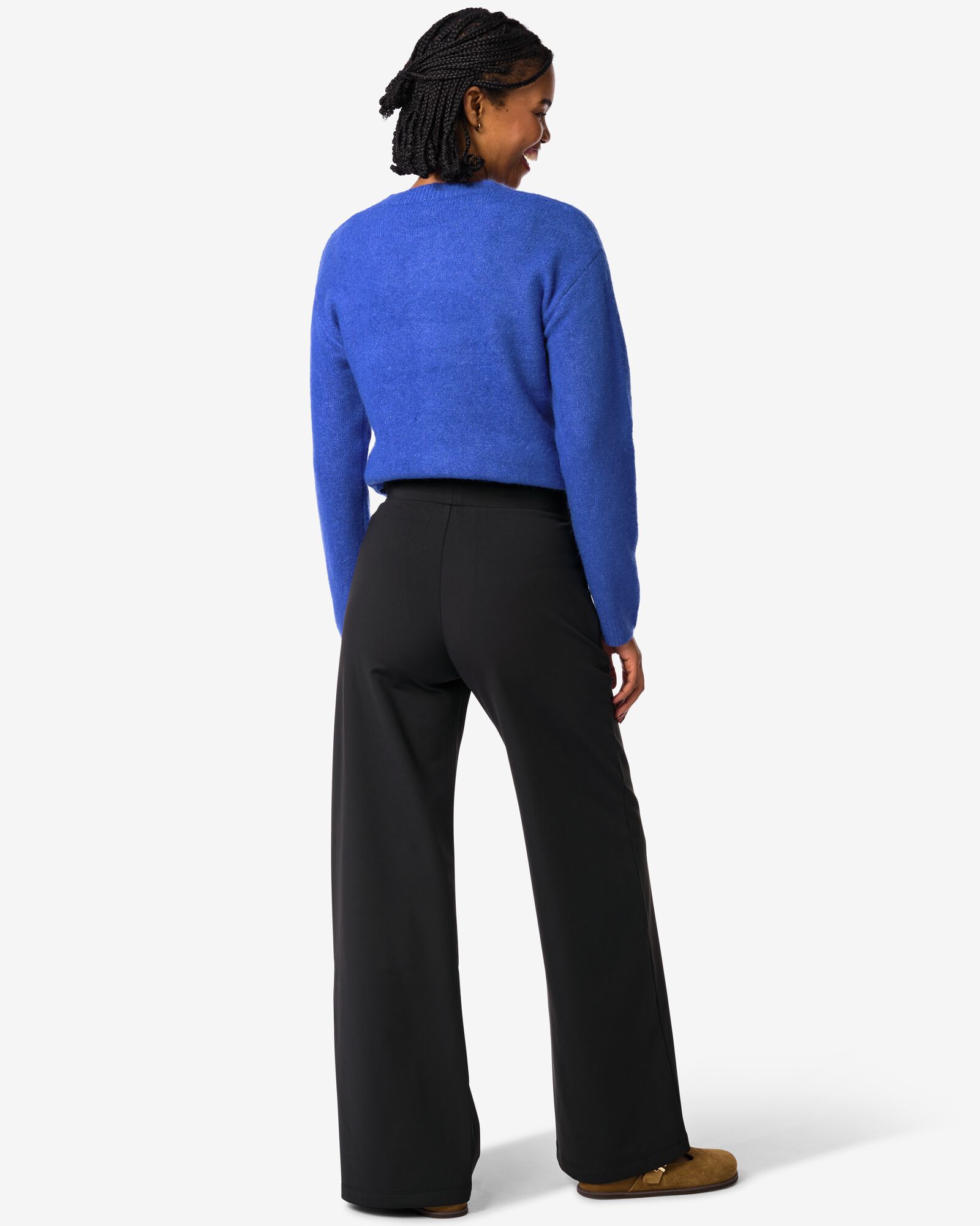 dames thermobroek  zwart zwart - 36259135BLACK - HEMA