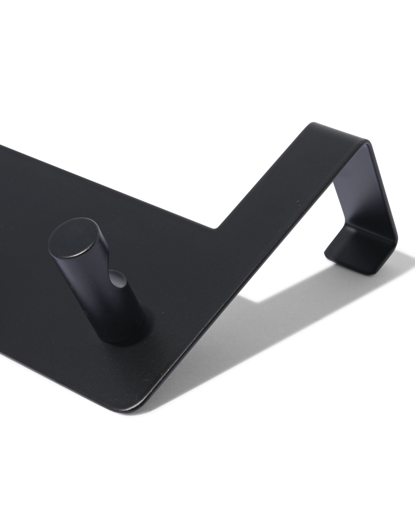 deurhaak 32cm rvs zwart - 80370007 - HEMA