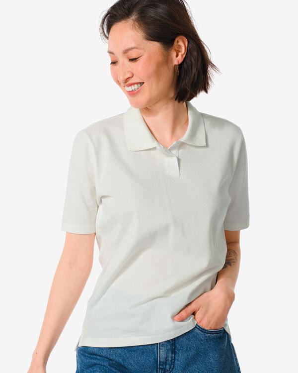 Poloshirt Wei Damen