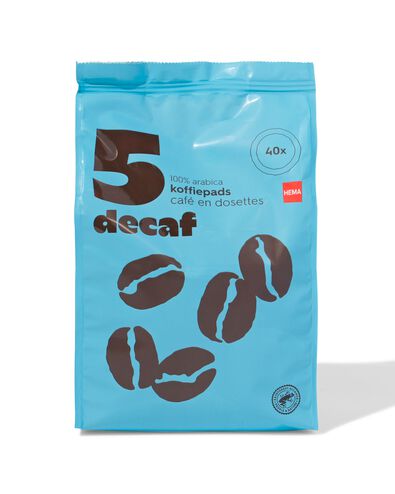 dosettes de caf&eacute; d&eacute;caf&eacute;in&eacute; - lot de 40 - 17150065 - HEMA