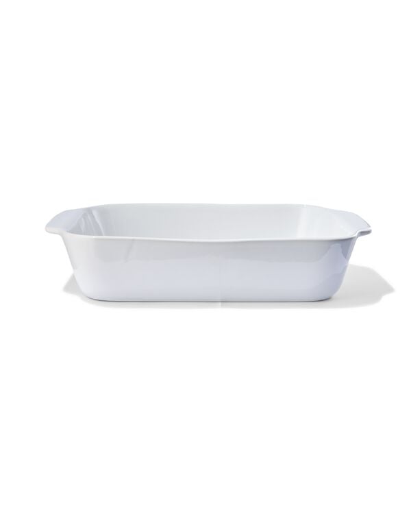 plat &agrave; four 25x36x7 blanc - 80153081 - HEMA