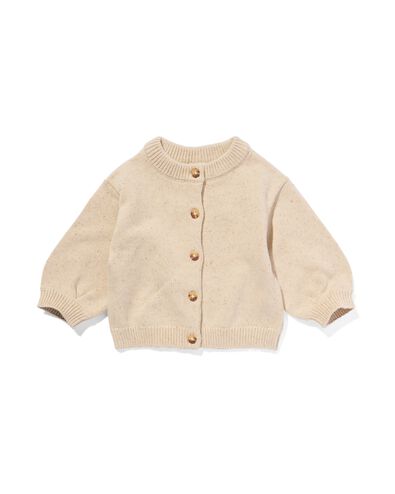 cardigan b&eacute;b&eacute; &eacute;cru - 33075960ECRU - HEMA