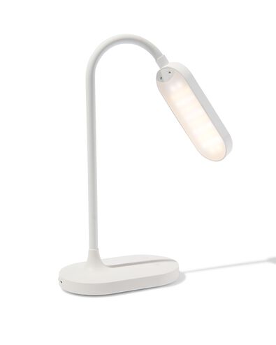 Schreibtischlampe, 34 cm, Wei&szlig; - 39620150 - HEMA