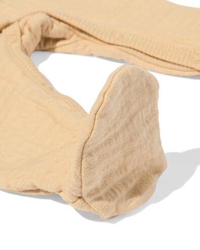 Newborn-Strampler aus Jersey sandfarben sandfarben - 33439220SAND - HEMA