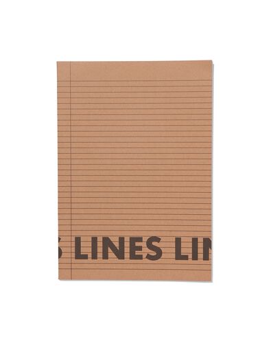 3er-Pack linierte Hefte, DIN A4 - 14170058 - HEMA