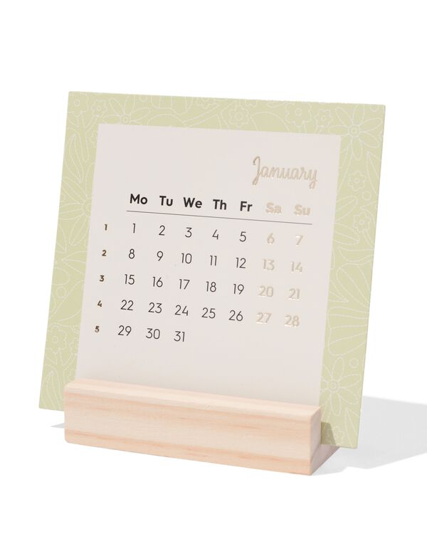 Tischkalender 2024 - 14170116 - HEMA