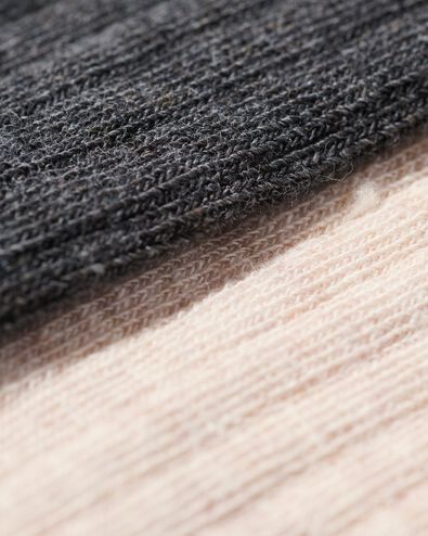 Kinder-Strumpfhosen mit Baumwolle, 2 Paar beige - 1000028436 - HEMA